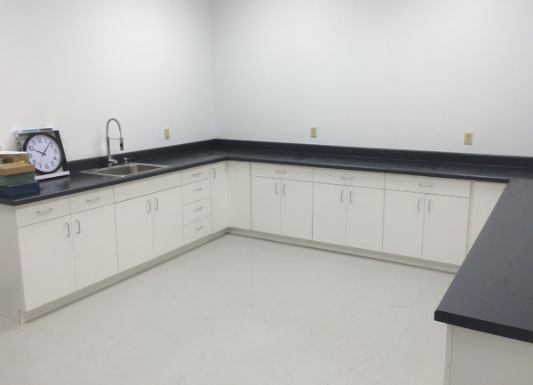 Commercial remodels - cabinets & counter photo